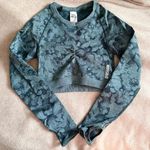 Gymshark Camo Adapt Crop Top in Obsidian Green Photo 1