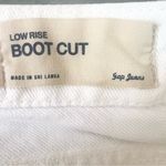 Gap  White Low Rise Bootcut Jeans Size 10 Waist Size 30 Photo 9