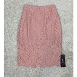 Keepsake The Label Bright Night Lace Pencil Skirt Rose Pink Size Small Photo 8