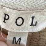 POL  patch pattern hooded zipper jacket size medium Photo 5