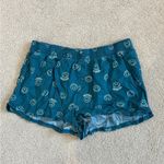 PINK - Victoria's Secret Victoria’s Secret pink teal blue smiley face shorts in size small Photo 0