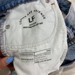 Lovers + Friends NWT Devon High Rise 90s Cut Off Jean Denim Shorts Size 25 Photo 4