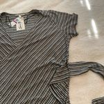 Seven7 Women’s Seven 7 Trendy Striped Surplice Top Photo 7