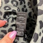 Anthropologie All Fenix Cheetah Print Sports Bra S Gray & Black Photo 5