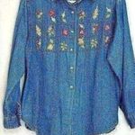 Petite Sophisticate  & Co. Vintage Fall Denim Shirt (Y8) Photo 0