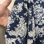 Abercrombie & Fitch  Dress Womens Small Blue White Floral Maxi Sundress Tiered Photo 3