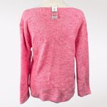 Leith  Pink Boatneck Ribbed Sweater XS Photo 6