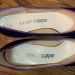 Silver Slipper 80s Vintage  Kitten Heels Photo 1