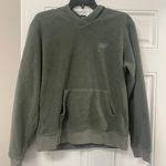 Gap XL sweater pullover fleece material very vintage sage green  Photo 0