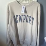 John Galt Erica Newport Crew Neck Sweatshirt Photo 0