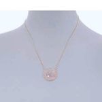 Vince Camuto NIB  Inlaid Stone Necklace and Pouch Photo 1