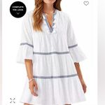 Tommy Bahama  White and Blue Dress Photo 4