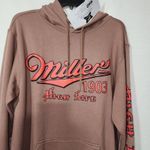 Miller 1903 High life men's Hoodie Medium Brown Photo 4