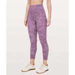 Lululemon Align Leggings Pant II 25" Arabesque Antoinette Smoky Quartz Purple 4 Photo 1