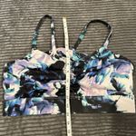 Fabletics  Kenzie Sports Bra Peek a Boo Moisture Wicking Multicolor See Pics Photo 2