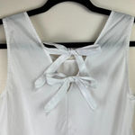 J.Crew Bow-Back Peplum Tank Top White XXS Preppy Coquette Professional Corporate Photo 9