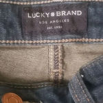Lucky Brand Frayed Ankle Dark Wash Jeans Size 6 Photo 4