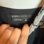 BCBGMAXAZRIA Y2K Vintage BCBG MaxAzria black and white beaded tulle dress Photo 2