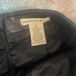 Apostrophe Black Leather Pencil Knee Skirt Size 8 (10037). Used Condition. Make an offer! Photo 3