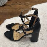 Michael Kors  Black Strappy Block Heels Photo 2