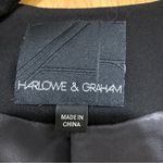 Harlowe $ Graham Harlowe & Graham Black Blazer With Bell Sleeves - Size Small Photo 3
