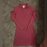 Lacoste long sleeve Embroidered Logo Mini Dress Photo 3