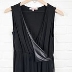 Casual Couture by Green Envelope faux wrap dress with faux leather flap Size M Size M Photo 2