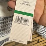 Nanette Lepore ‎ Blue And Cream Pre Washed Yard Button Front Cardigan Size Large Photo 7