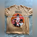 Nirvana  Urban Outfitters Unisex Oversized Band Tee Adult T-shirt One Size EUC Photo 3