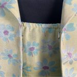 Nanette Lepore Vintage 90s two piece dress jacket green floral size 2 Photo 2