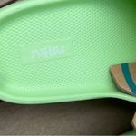 Mad love Trendy  Star Slides Mint Green Beach Pool Shoes Sandals Womens 8 Comfy Photo 7