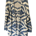 Blakley Avery Aztec Cloud‎ Cardigan Boutique Blue Comfy Oversized Size Small S Photo 0
