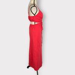 Walter Baker Red Rivka Cutout Midi Dress Women's Size Small NWT Photo 4