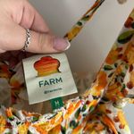 Farm Rio  Off White Cashew Crossed Back Dress Photo 2