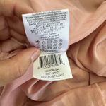 BCBGMAXAZRIA  Dress Womens 12 Pink Misty Pleated Lace Back Maxi‎ Photo 5