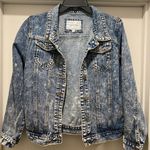The Style Between Us Medium Wash Denim Jean Jacket - Women's Size Medium Photo 0