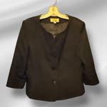 Le Suit ‎ Black Skirt Set Photo 2