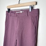 Betabrand  Classic Dress Pant Yoga Pant Bootcut Size Medium Heather Burgundy Chic Photo 1
