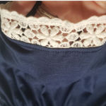 Love Culture ✨  Crochet Romper Lace Trim Floral✨ Photo 2