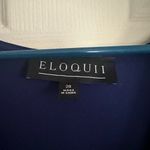 Eloquii Navy Pleated Dress |  Photo 1
