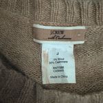 J.Crew  Tan Cashmere and Wool Crewneck Sweater Photo 2