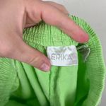 Vintage Y2K Women's Brat Green Cropped Capri Coastal Grandmother Medium Photo 5