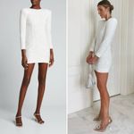 Retrofête Nikki Sequin Dress in White Size Small Photo 9