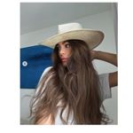 Lack of Color  The Oasis Hat in Bone Small New Womens Sun Garden Beach Photo 7