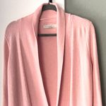 Loft Pink Open Front Cardigan Duster SM Lslv Pkts Pretty In Pink multifunctional Photo 8