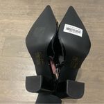 NWT London Rag All Nighter Black Patent Slingback Heels Size 10 Photo 7