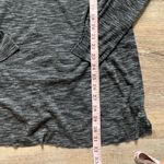 We The Free  Stone Cold Gray Split Back Long Sleeve Turtleneck M Photo 4