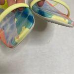 Dolce Vita Lester Funfetti Stella Colorful Slip On Sandals Square Toe‎ 8.5 Pink Photo 5