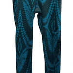 Nike  PRO DRI FIT TURQUOISE AND BLACK LEGGINGS Photo 0