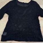 525 America lightweight black sweater MEASUREMENTS Photo 0